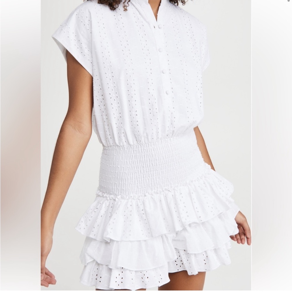 Misa Eloisa Dress white eyelet